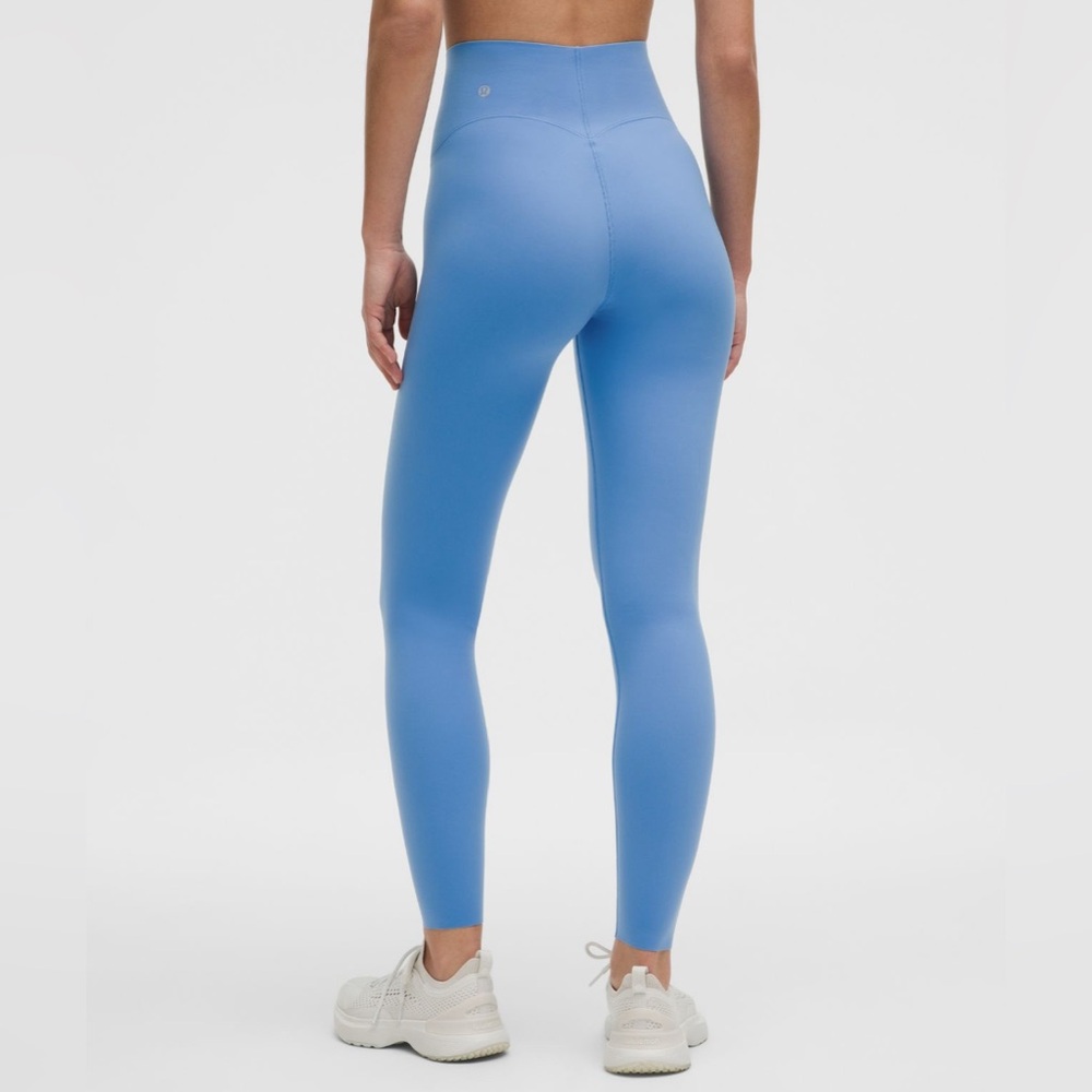 Lululemon Glow Up High-Rise Tight 28” Leggings Blue Pool Size 8 NWT $118 - Picture 3 of 9